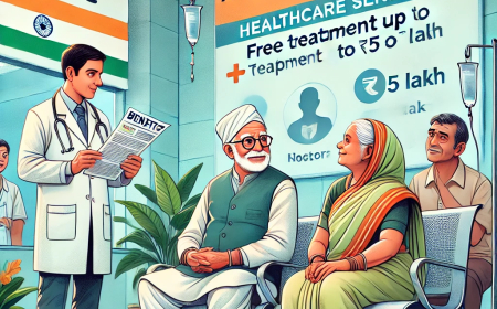 आयुष्मान योजना में बड़ा धमाका! अब 60 की उम्र में मिलेगा इलाज का सुरक्षा कवच, मदद बढ़कर 10 लाख रुपये