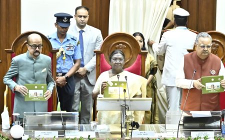 लोकतांत्रिक परंपराओं की मिसाल है छत्तीसगढ़ विधानसभा: मुख्यमंत्री श्री साय ,छत्तीसगढ़ विधानसभा ने संसदीय परंपराओं में रचा अनुशासन और आदर्श का इतिहास