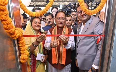छत्तीसगढ़ में मिला आस्था को नया संबल: मुख्यमंत्री श्री विष्णु देव साय ने मुख्यमंत्री तीर्थ दर्शन योजना का किया  शुभारंभ