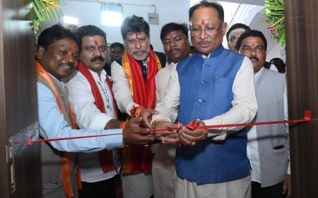बस्तर को मिला विकास का नया तोहफा — अब जल संसाधन कार्यों में नहीं होगी देरी जगदलपुर में मुख्यमंत्री ने किया मुख्य अभियंता कार्यालय का उद्घाटन, स्थानीय लोगों को मिलेगी बड़ी राहत
