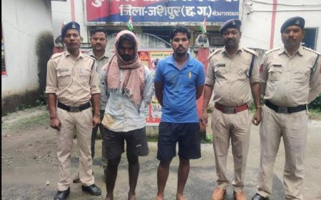 11 किलो गौ-मांस के साथ पकड़े गए दो आरोपी, तीसरा फरार – जशपुर में हड़कंप!"