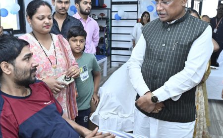 रायपुर बनेगा मेडिकल टूरिज्म का नया केंद्र, न्यूरो स्पाइन रिहैब सेंटर का उद्घाटन