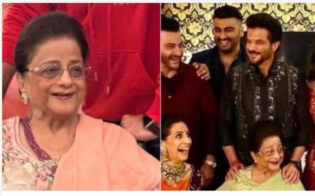अभिनेता अनिल कपूर की मां निर्मल कपूर का 90 वर्ष की उम्र में निधन, फिल्म इंडस्ट्री में शोक की लहर, आज होगा अंतिम संस्कार…