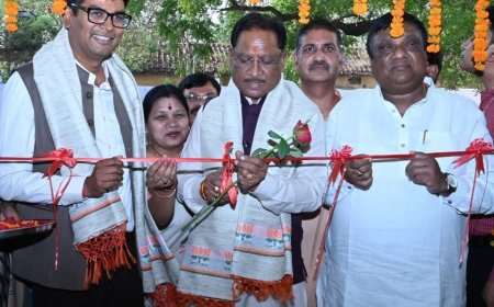 जांजगीर को 142 साल बाद मिला नया तहसील भवन, मुख्यमंत्री ने किया लोकार्पण