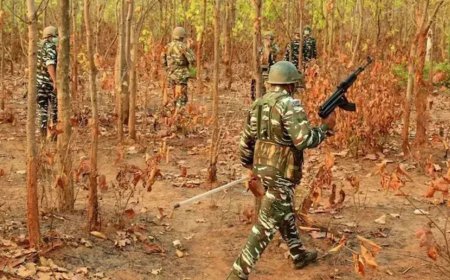 तेलंगाना के जंगलों में सुरक्षाबलों की बड़ी कार्रवाई: कर्रेगुट्टा पहाड़ पर महिला नक्सली ढेर, अब तक 4 की मौत; IED ब्लास्ट में कमांडेंट घायल