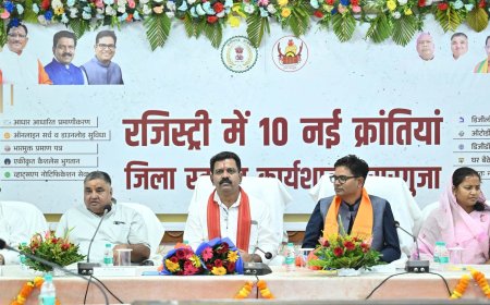 रजिस्ट्री से नामांतरण तक अब सब कुछ डिजिटल: उपमुख्यमंत्री  विजय शर्मा