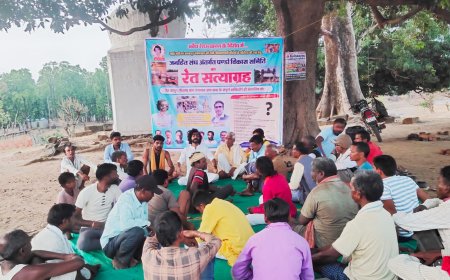 अवैध रेत उत्खनन के विरोध में उतरे ग्रामीण अवैध, उत्खनन से हाहाकार..
