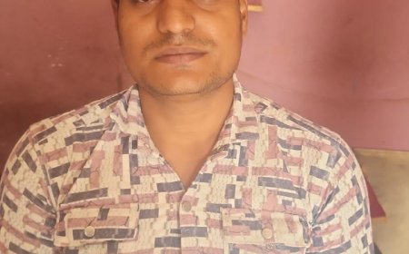 गांजा के साथ अंतर्राज्यीय आरोपी संजय विश्वकर्मा गिरफ्तार