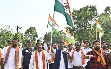चिंगावरम, सुकमा में उपमुख्यमंत्री विजय शर्मा एवं मंत्री केदार कश्यप का दौरा
