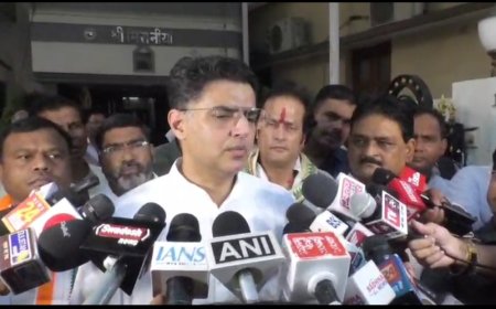 छत्तीसगढ़ कांग्रेस के प्रदेश प्रभारी सचिन पायलट दो दिवसीय छत्तीसगढ़ दौरे पर हैं