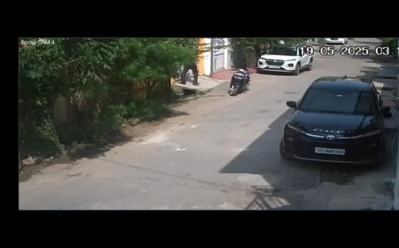 बिलासपुर: कुरियर बॉय बनकर बुजुर्ग महिला से दिनदहाड़े चेन स्नेचिंग, CCTV में कैद हुई वारदात