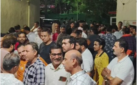 बिलासपुर में बॉयफ्रेंड के साथ भागी लड़की परिजनों ने थाने में किया हंगामा विधायक निवास का घेराव.. मामला लव जिहाद का