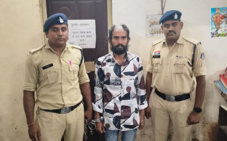 हिस्ट्रीशीटर आरोपी भीष्मा सागर गिरफ्तार: शराब दुकान में मारपीट, तोड़फोड़ और धमकी देने का मामला