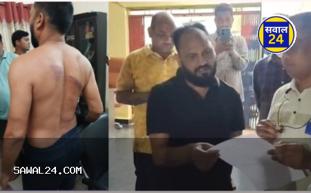बीजापुर में SDOP पर पंचायत कर्मचारियों से सरेराह मारपीट का आरोप, कर्मचारियों ने दी कार्य बहिष्कार की चेतावनी