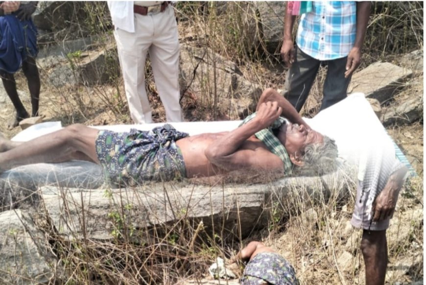 मानव हाथी द्वंद  हमले से बुजुर्ग की मौत, इलाके में दहशत महौल..