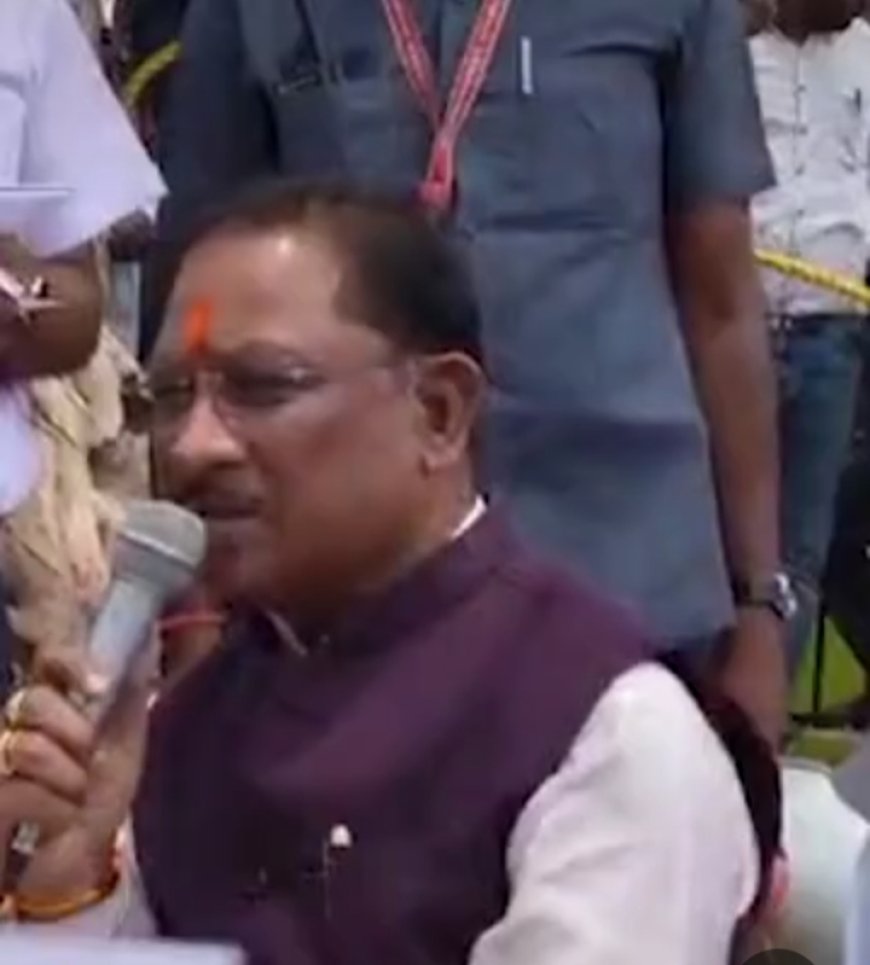 सुशासन की उड़ान में बाधा, मगर काम में नहीं—CM साय ने पेड़ की छांव में सुनीं जनता की 40 लाख समस्याएं