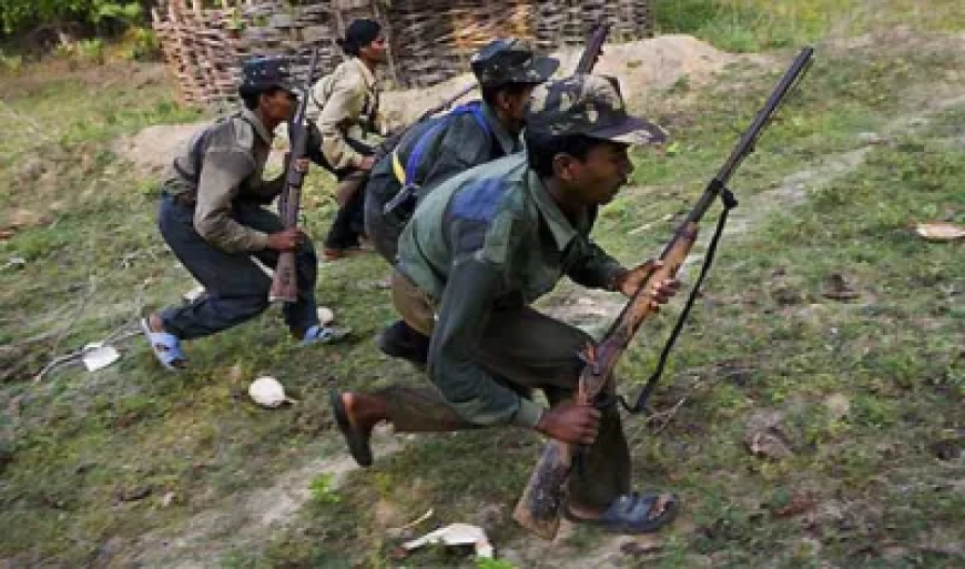 नक्सलियों का कायराना हरकत बड़ा हमला 5 जवान शहीद