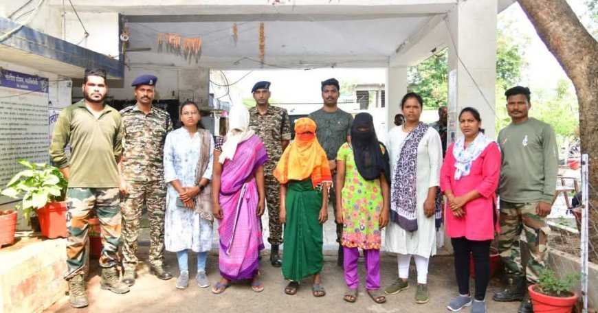 कांकेर: 36 लाख के इनामी 5 नक्सली गिरफ्तार, दो नाबालिग शामिल | C-60 और CRPF की बड़ी कार्रवाई