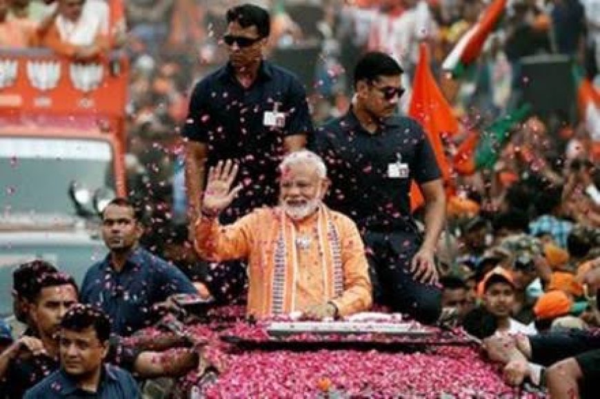 वडोदरा में PM मोदी का भव्य रोड शो: 'सिंदूर सम्मान यात्रा' में उमड़ा जनसैलाब, कर्नल सोफिया के परिवार ने किया भावुक स्वागत