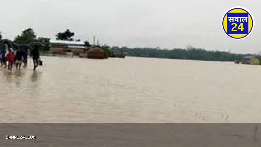 असम-मिजोरम में भारी बारिश का कहर: भूस्खलन से 5 की मौत, हजारों लोग बेघर
