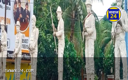 स्मार्ट सिटी के नाम पर रायपुर में बड़ा खेल! ठेकेदार फरार, करोड़ों की पेंटिंग अधूरी