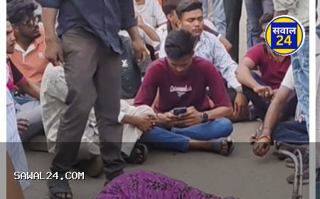 खून से फिर सनी सड़क: साइकिल सवार बालक को ट्रक ने रौंदा, मौके पर मौत — आक्रोशित ग्रामीणों का चक्काजाम