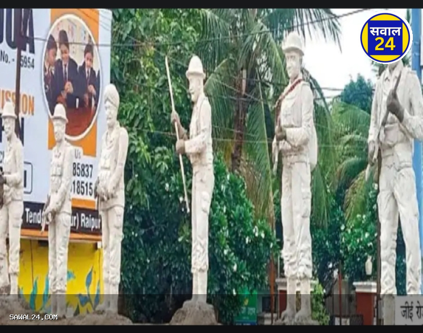 स्मार्ट सिटी के नाम पर रायपुर में बड़ा खेल! ठेकेदार फरार, करोड़ों की पेंटिंग अधूरी