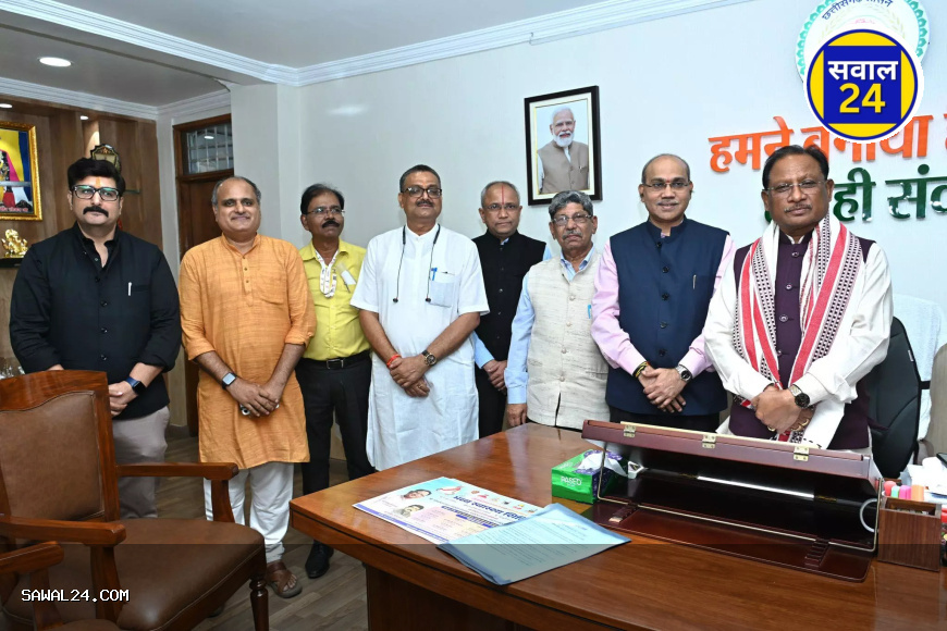 मुख्यमंत्री से मिले साहित्य अकादमी अध्यक्ष, राज्य में साहित्यिक महोत्सव की संभावनाएं हुईं मजबूत