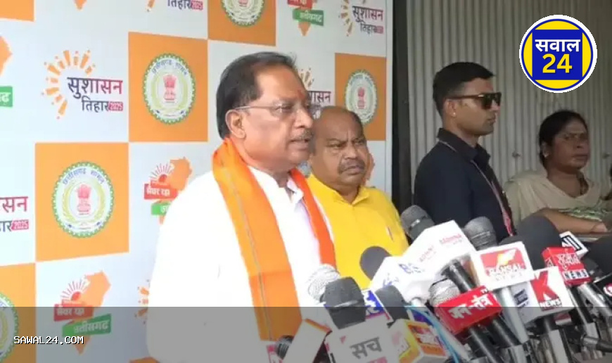 गुजरात विमान हादसे पर मुख्यमंत्री विष्णु देव साय ने जताया गहरा शोक