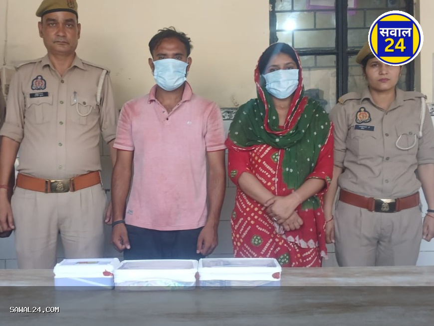हापुड़ में प्रेम प्रसंग की गज़ब कहानी: प्रेमी के लिए बहू बनी लुटेरी, ससुराल में डलवाई डकैती