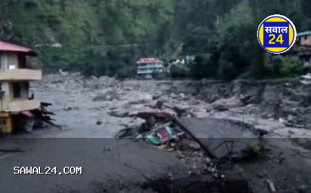 हिमाचल के मंडी में बादल फटने से तबाही: एक की मौत, कई लोग मलबे में फंसे; उत्तराखंड के कई रास्ते बंद