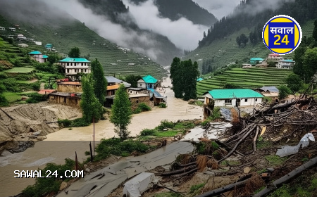 हिमाचल में भारी बारिश का कहर: 44 लोगों की मौत, 22 जगहों पर लैंडस्लाइड अलर्ट