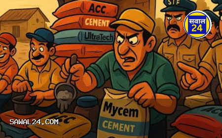 बालोद में नकली अल्ट्राटेक सीमेंट का जखीरा पकड़ा गया, आरोपी गिरफ्तार