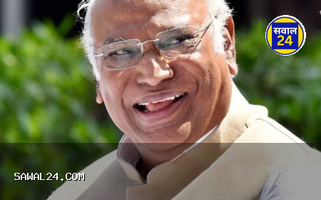 कांग्रेस अध्यक्ष मल्लिकार्जुन खड़गे 7 जुलाई को रायपुर दौरे पर, किसान-जवान-संविधान सभा में होंगे शामिल