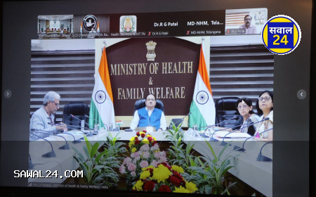 केंद्रीय स्वास्थ्य मंत्री जेपी नड्डा की अध्यक्षता में नेशनल एआरटी एवं सरोगेसी बोर्ड की बैठक संपन्न छत्तीसगढ़ के स्वास्थ्य मंत्री श्याम बिहारी जायसवाल वीडियो कॉन्फ्रेंसिंग से हुए शामिल