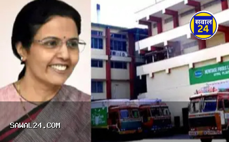 एक दिन में 79 करोड़ की कमाई: आंध्र प्रदेश के सीएम की पत्नी नारा भुवनेश्वरी को शेयर बाजार से जबरदस्त मुनाफा