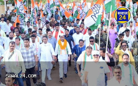 कांग्रेस का प्रहार: चैतन्य की गिरफ्तारी के खिलाफ 33 जिलों में आज चक्काजाम