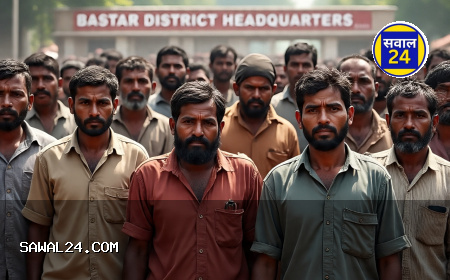 नक्सलवाद को बड़ा झटका: बस्तर में एक दिन में 66 इनामी नक्सली सरेंडर
