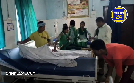 तेज रफ्तार DJ वाहन की टक्कर से स्कूल जा रहे 5 बच्चे गंभीर घायल