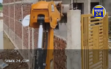 बिलासपुर में अवैध प्लाटिंग पर नगर निगम का अभियान तेज़, कई निर्माण ढहाए गए