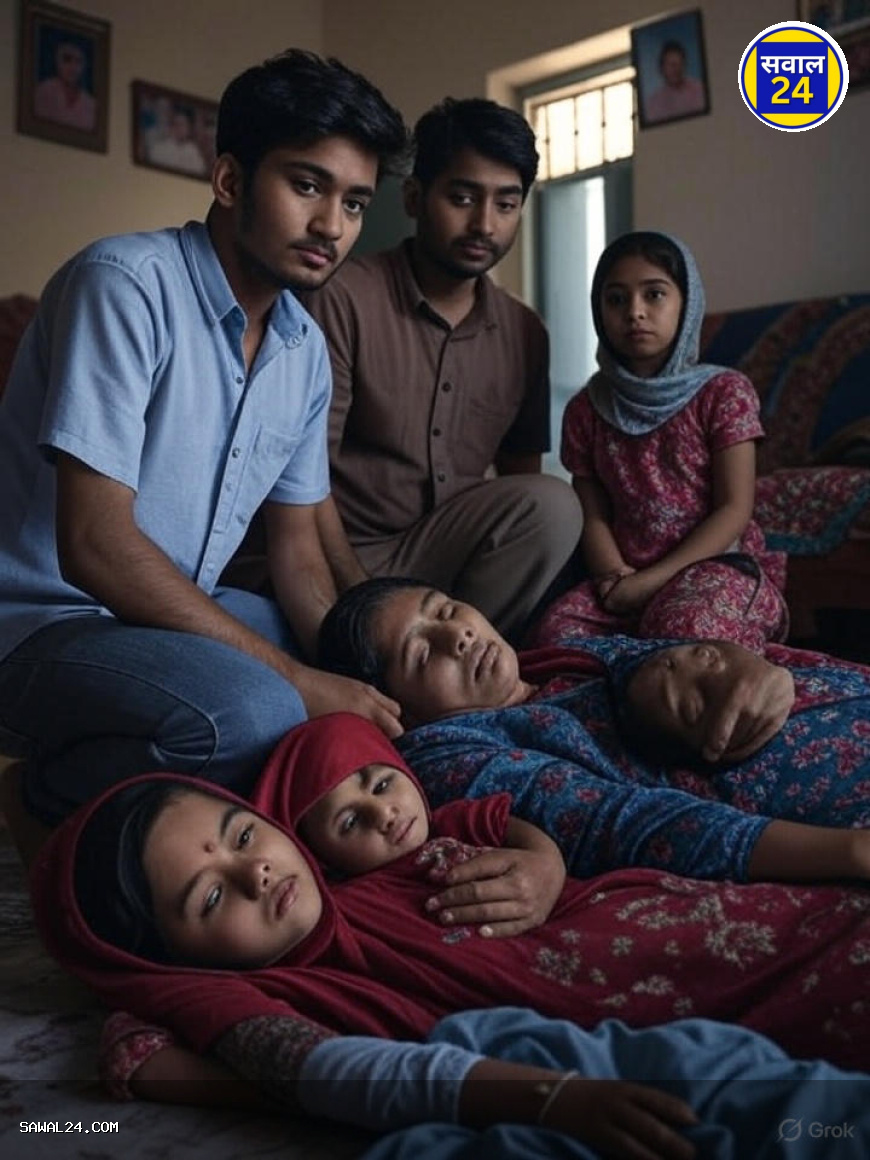 आजमगढ़ में दिल दहला देने वाली वारदात: पारिवारिक कलह में युवक ने मां, बेटे-बेटी को मारी गोली, फिर खुद को भी उतारा मौत के घाट