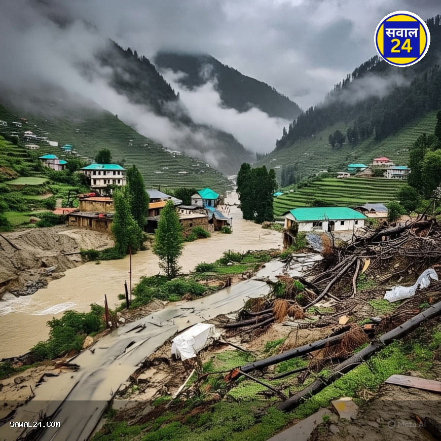 हिमाचल में भारी बारिश का कहर: 44 लोगों की मौत, 22 जगहों पर लैंडस्लाइड अलर्ट