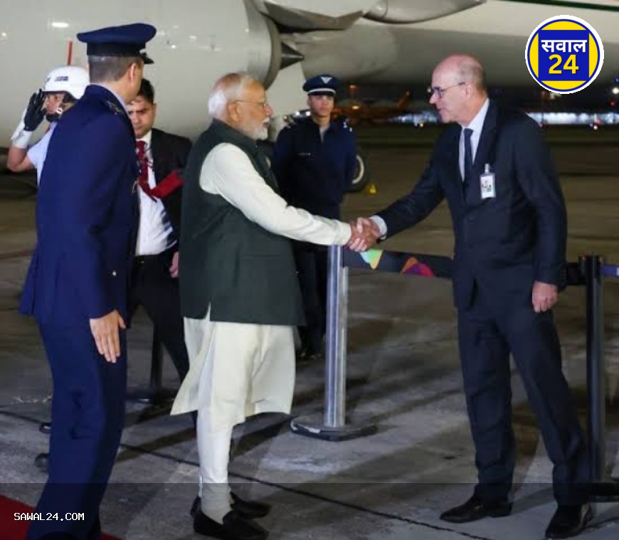 ब्राजील पहुंचे पीएम मोदी, 17वें BRICS समिट में 12वीं बार लेंगे हिस्सा; द्विपक्षीय मुलाकातें भी तय