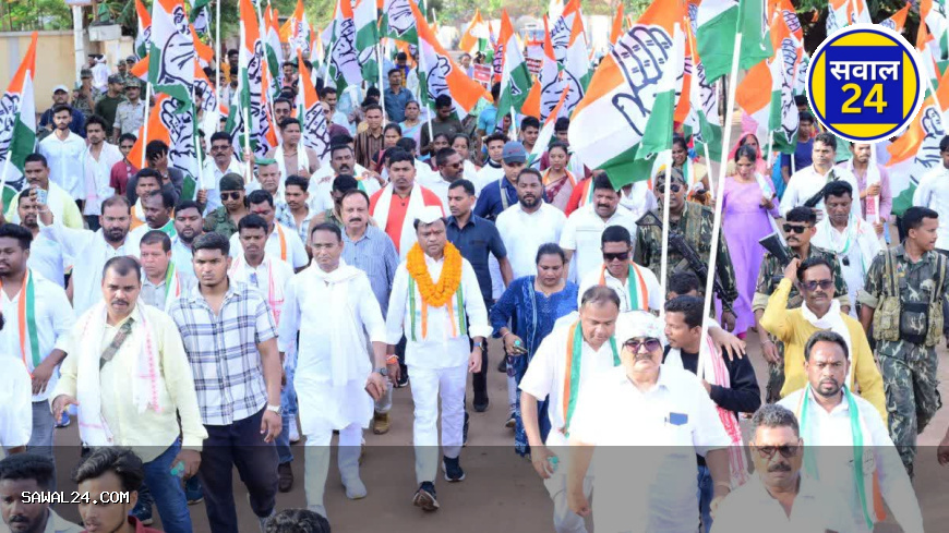 कांग्रेस का प्रहार: चैतन्य की गिरफ्तारी के खिलाफ 33 जिलों में आज चक्काजाम