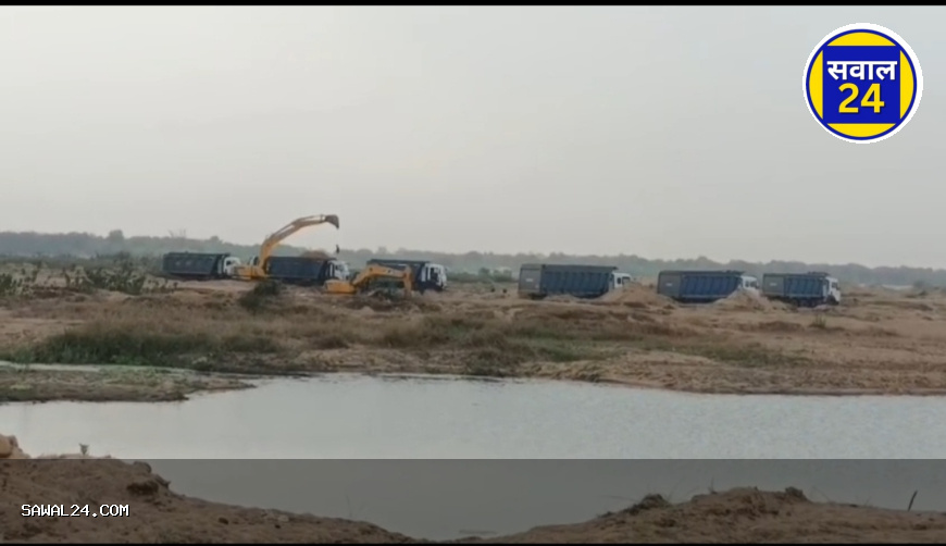 राजिम विधायक रोहित साहू के गुर्गे कर रहे अवैध खनन,प्रशासन के दावों की खुली पोल, रातभर चल रहा अवैध खनन..