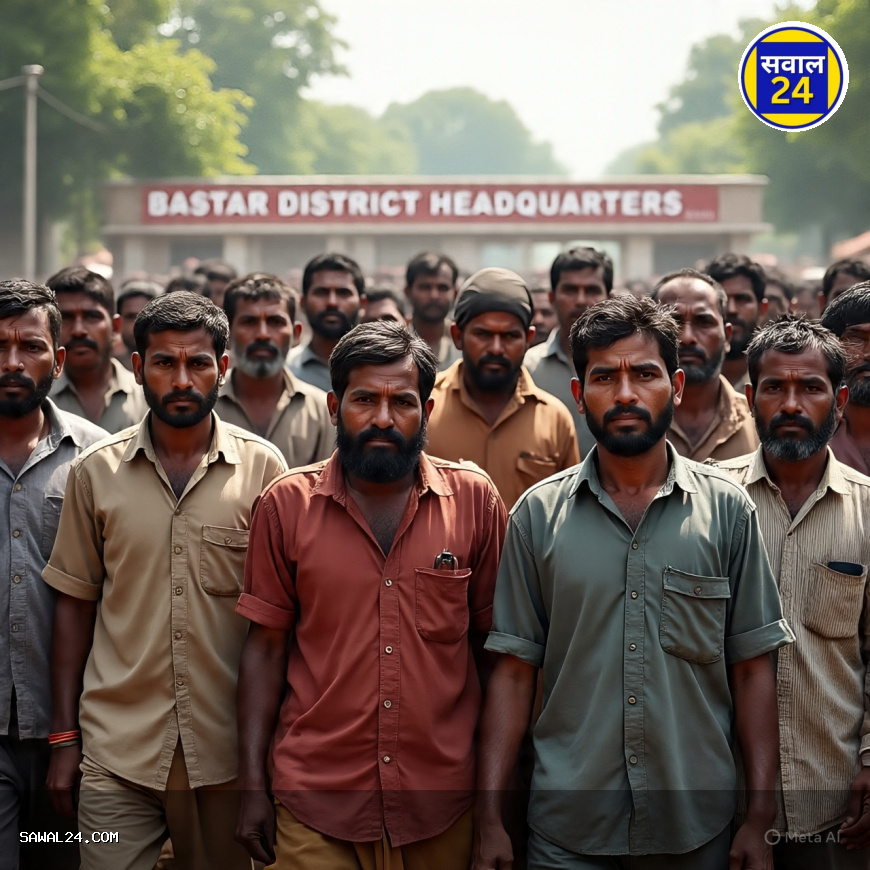 नक्सलवाद को बड़ा झटका: बस्तर में एक दिन में 66 इनामी नक्सली सरेंडर