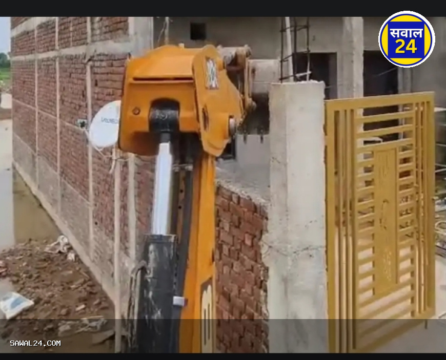 बिलासपुर में अवैध प्लाटिंग पर नगर निगम का अभियान तेज़, कई निर्माण ढहाए गए