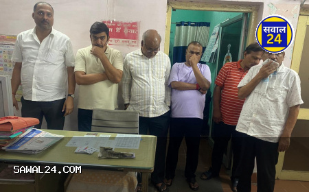 रायपुर में जुआ खेलते आधा दर्जन जुआरी गिरफ्तार, ₹31,270 नकद बरामद