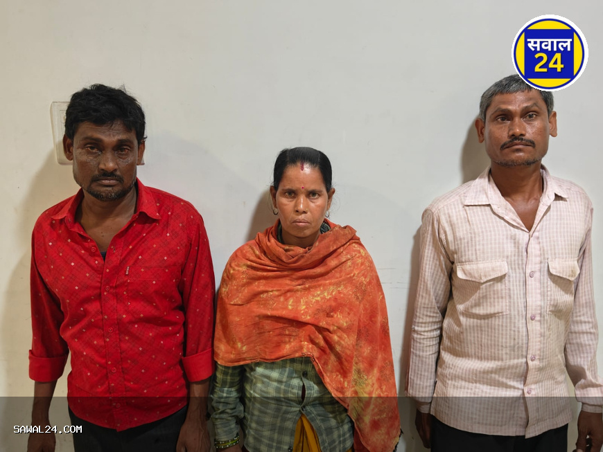 खमतराई में सनसनीखेज हत्या का खुलासा: अवैध संबंध बना मौत की वजह, महिला सहित 3 आरोपी गिरफ्तार