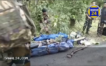 Major success in Kanker forest: Three Naxalites killed  कांकेर के जंगल में बड़ी सफलता: पुलिस-नक्सली मुठभेड़ में तीन नक्सली ढेर